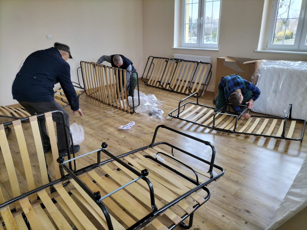 Cienin Kościelny przygotowany na przyjęcie uchodźców