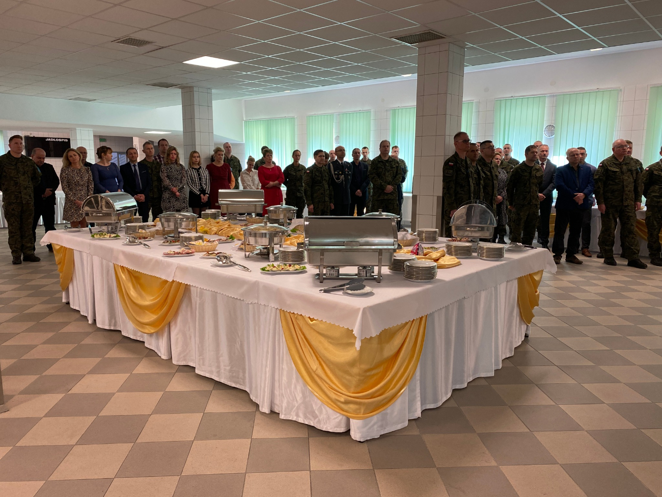 Spotkanie wielkanocne w garnizonie w Powidzu