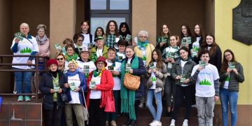 Happening ekologiczny i wręczenie 3 tys. ulotek