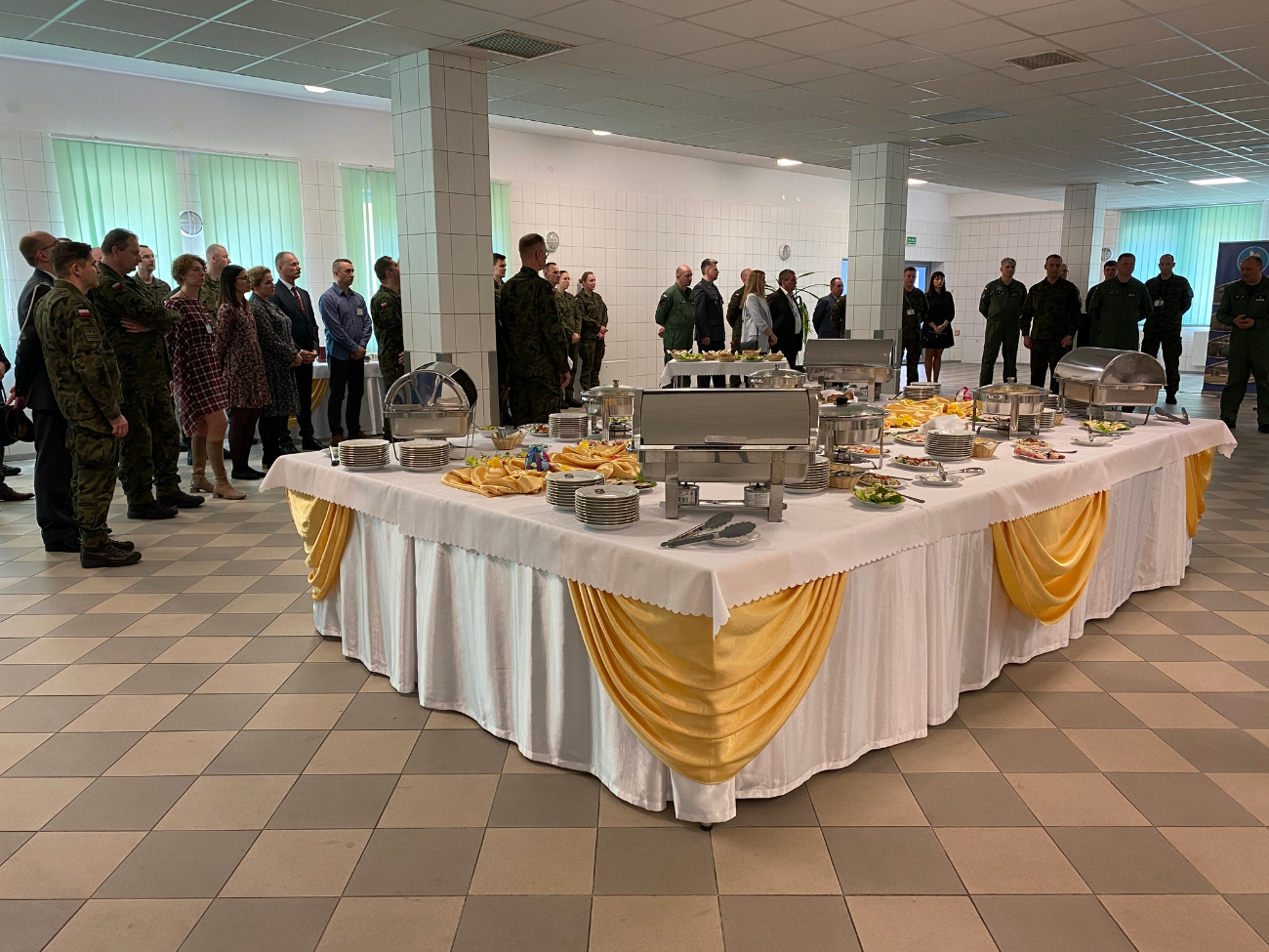 Spotkanie wielkanocne w garnizonie w Powidzu