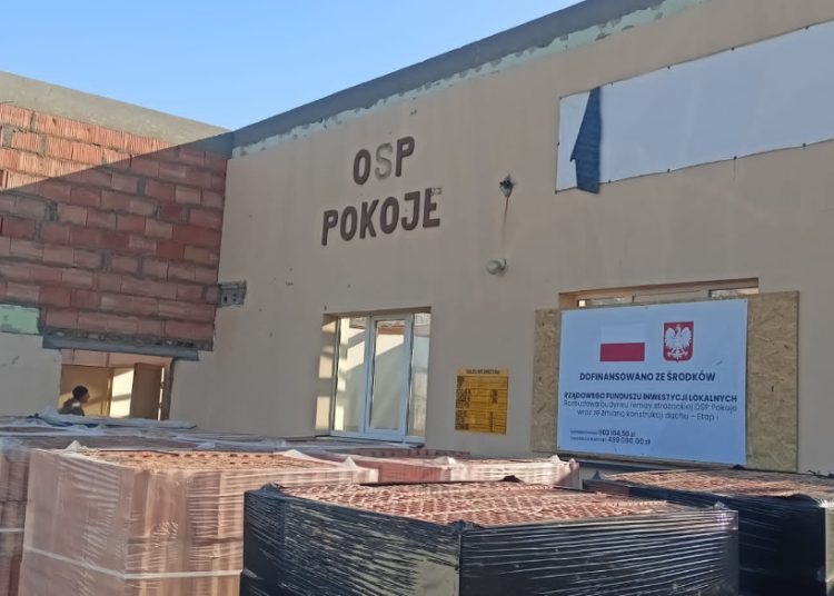 Trwa inwestycja w Pokojach