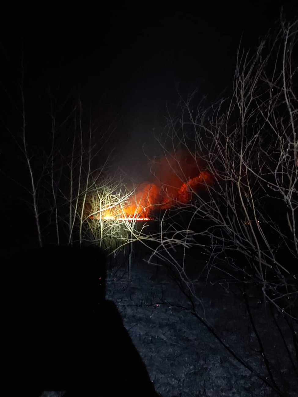 Osiem jednostek gasiło pożar