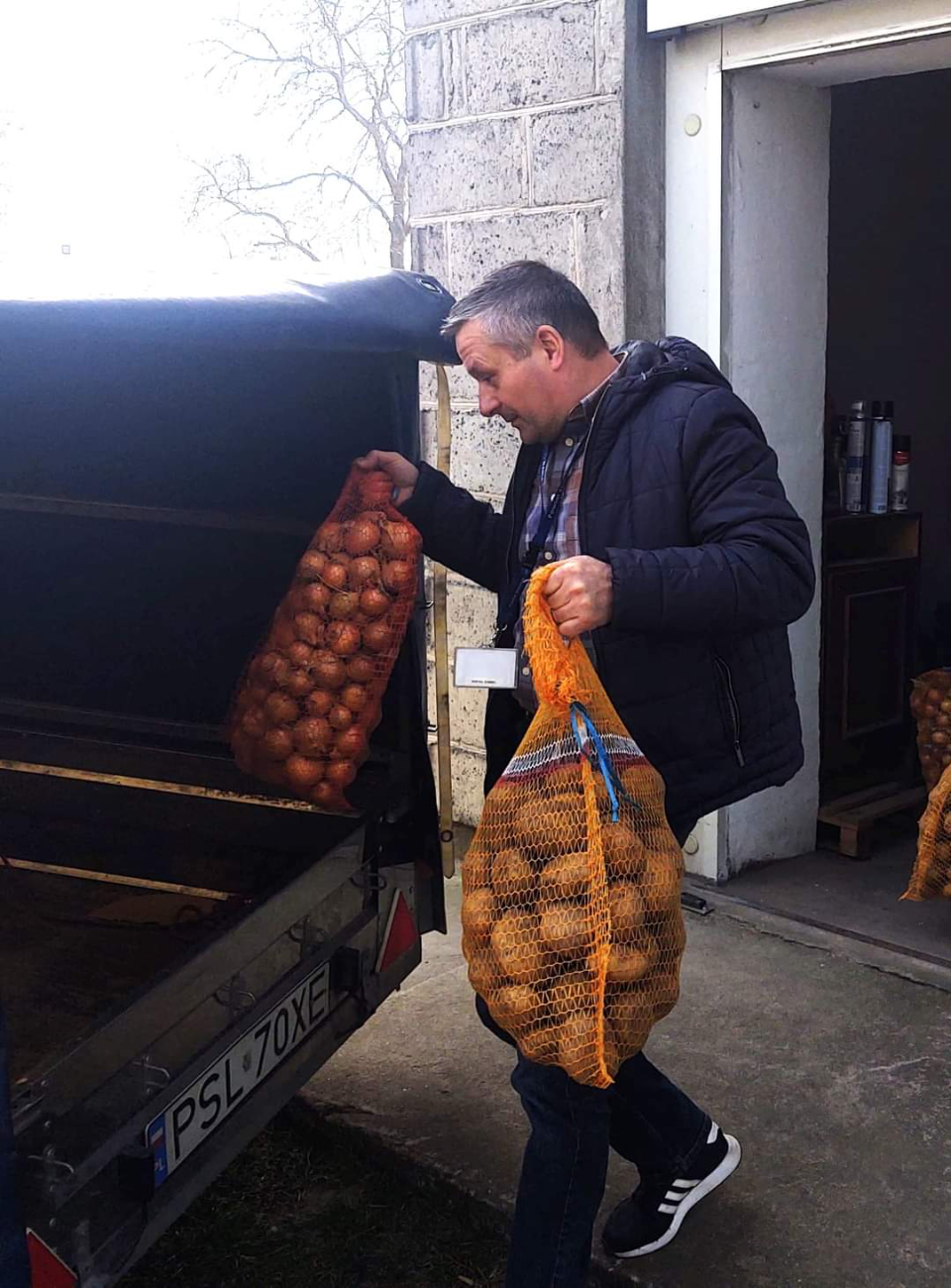Płody rolne dla uchodźców z Ukrainy