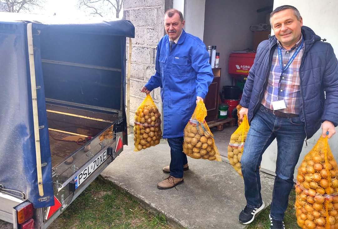 Płody rolne dla uchodźców z Ukrainy