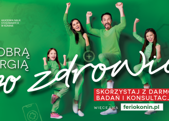Z dobrą energią po zdrowie – skorzystaj z darmowych badań i konsultacji w Ferio Konin!