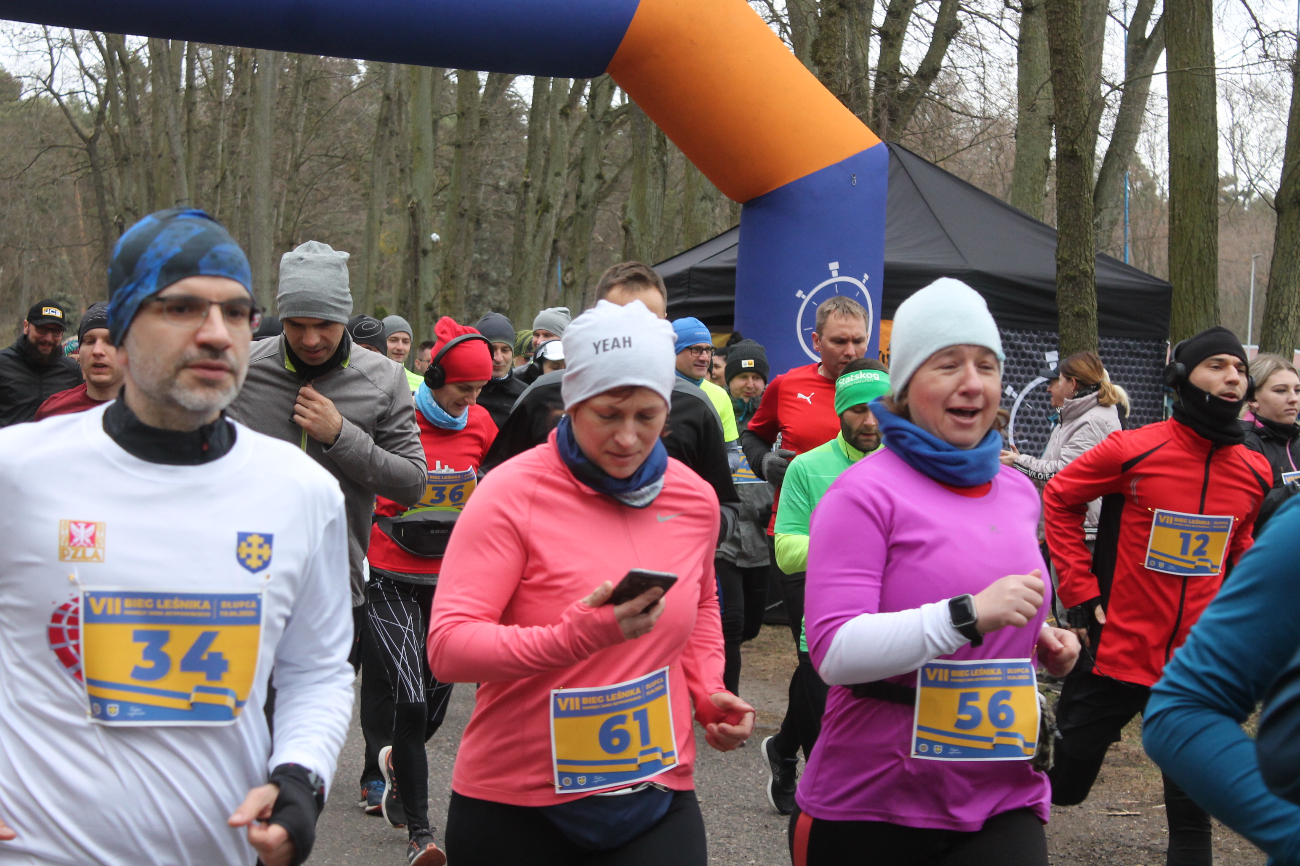 Bieg Leśnika na fotografii