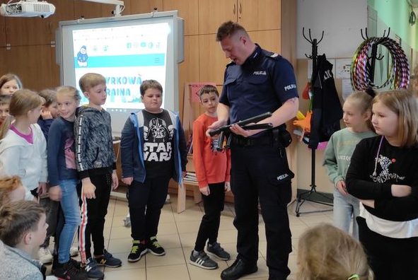 Spotkali się z policjantami