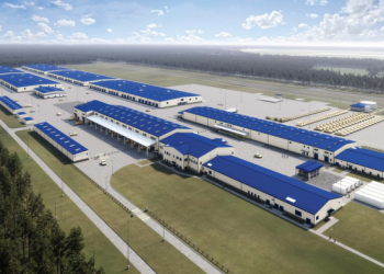 Budowa magazynów USA dobiega końca