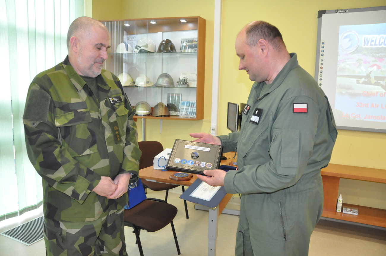 Wizyta attaché państw NATO i UE w Powidzu