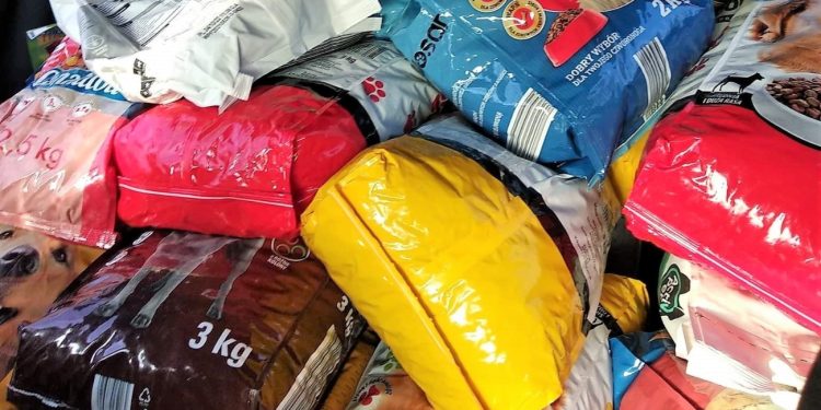 253 kg karmy dla zwierząt w Cieninie Kościelnym
