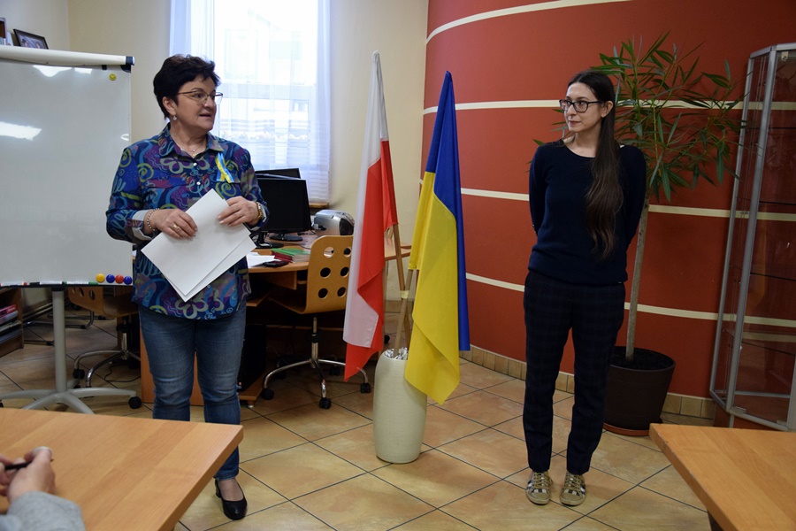 Rozpoczęli naukę języka polskiego