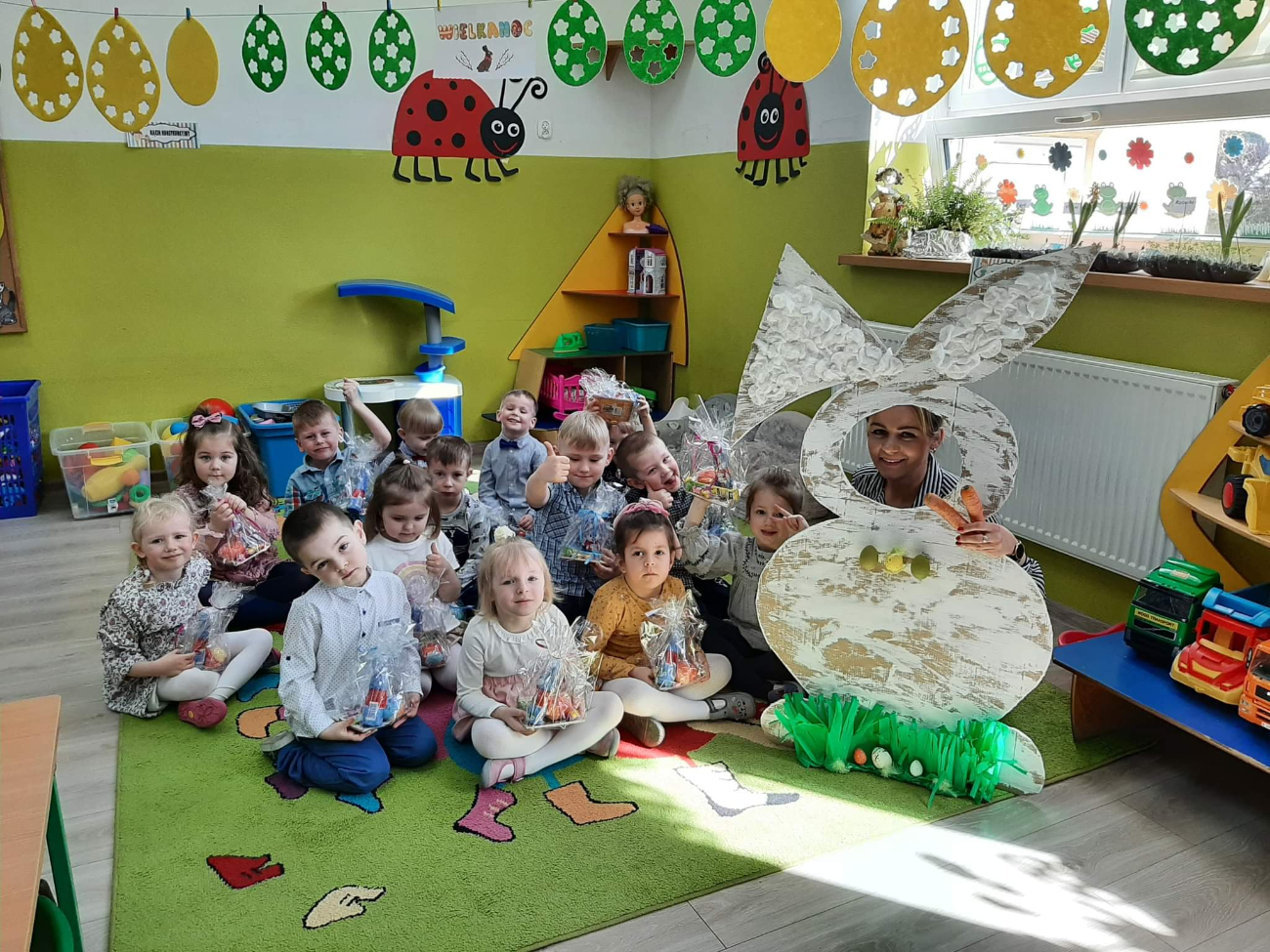 Zajączek zawitał do Młodojewa