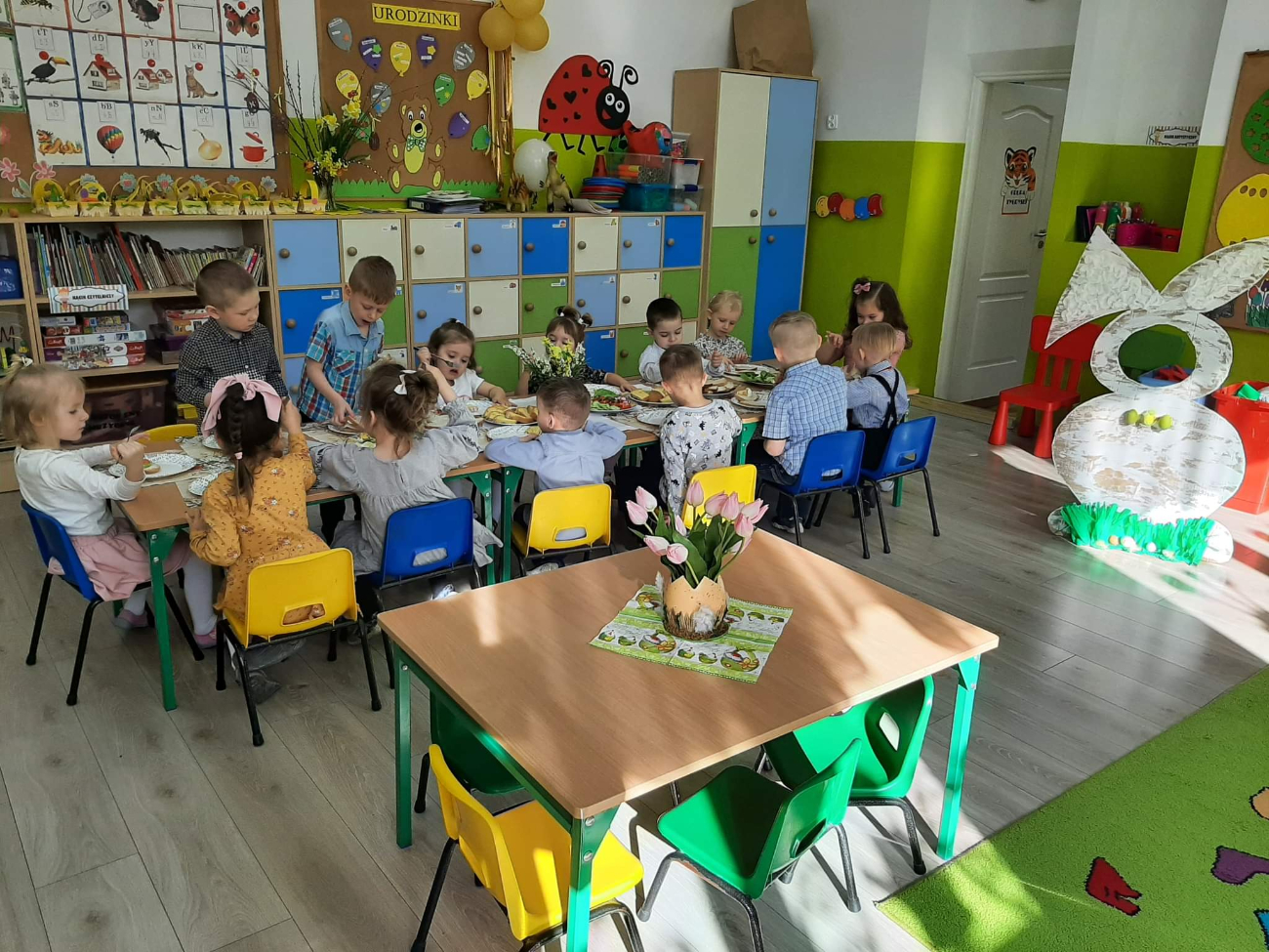 Zajączek zawitał do Młodojewa