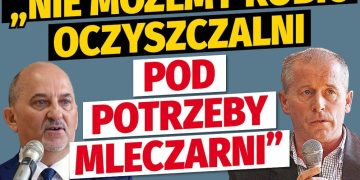 Oczyszczalnia nie pod potrzeby mleczarni