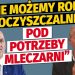 Oczyszczalnia nie pod potrzeby mleczarni