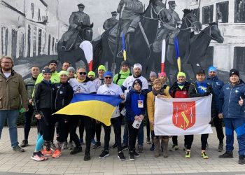 Wielka Sztafeta Pomocy Dzieciom Ukrainy w Strzałkowie
