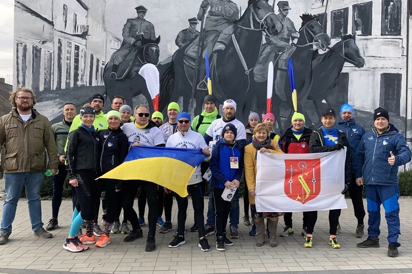Wielka Sztafeta Pomocy Dzieciom Ukrainy w Strzałkowie