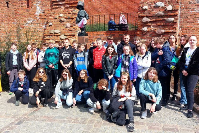 Uczniowie z Powidza zwiedzili Warszawę