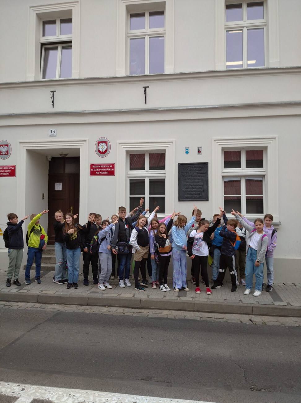 Byli w muzeum we Wrześni
