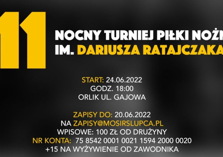 Ruszyły zapisy na Turniej „Mycy”