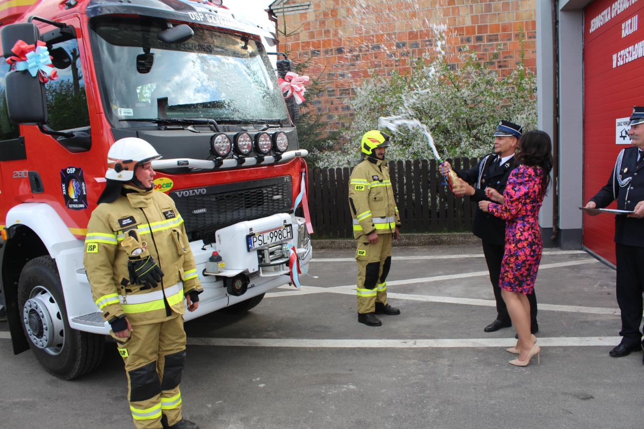 Strażacy z gminy świętowali w Szyszłowie