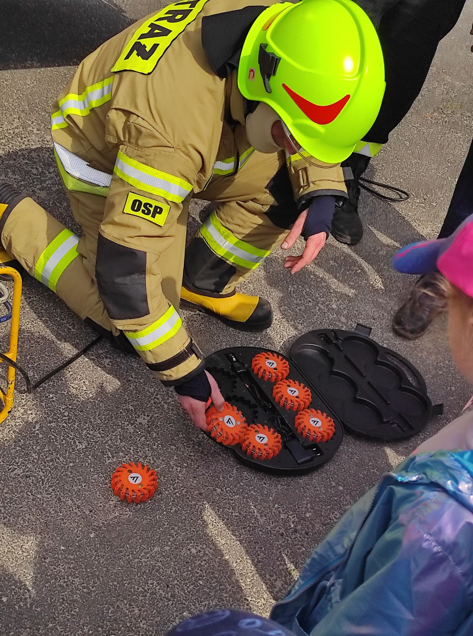 Przedszkolaki odwiedziły strażaków