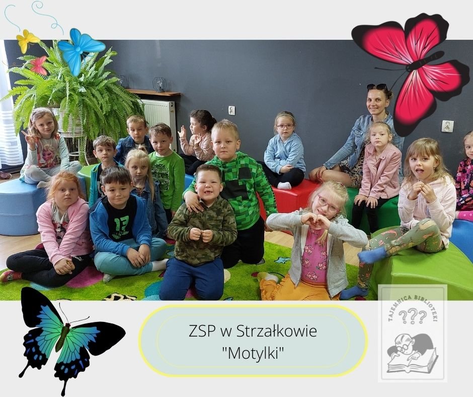 Przedszkolaki odwiedziły strzałkowską bibliotekę