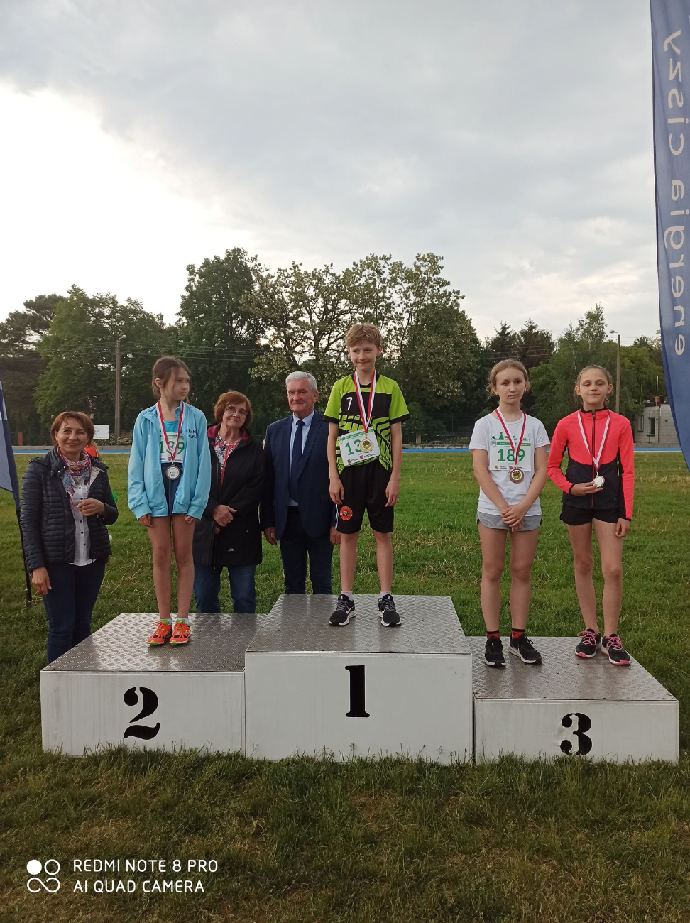 Złote, srebrne i brązowe medale