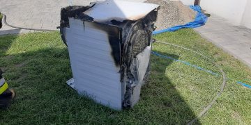 Paliło się w domu w Pokojach