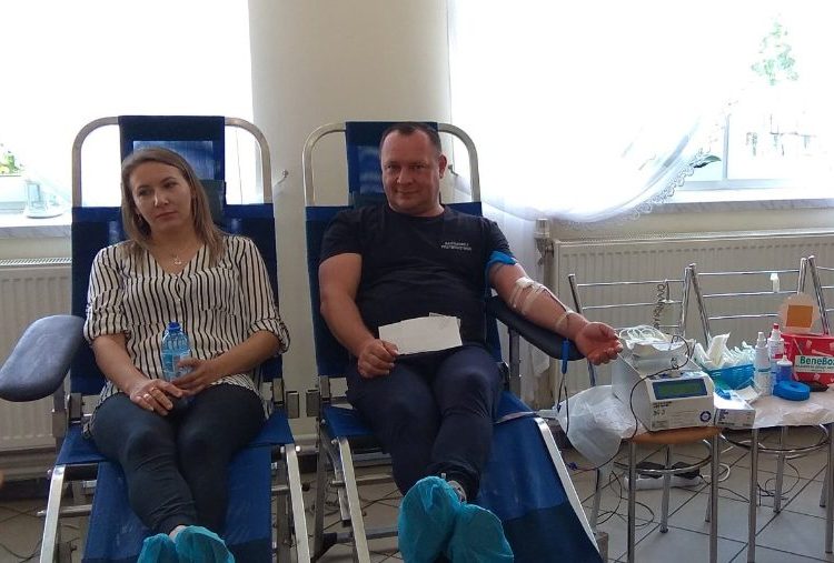 Oddawali krew w Bielsku