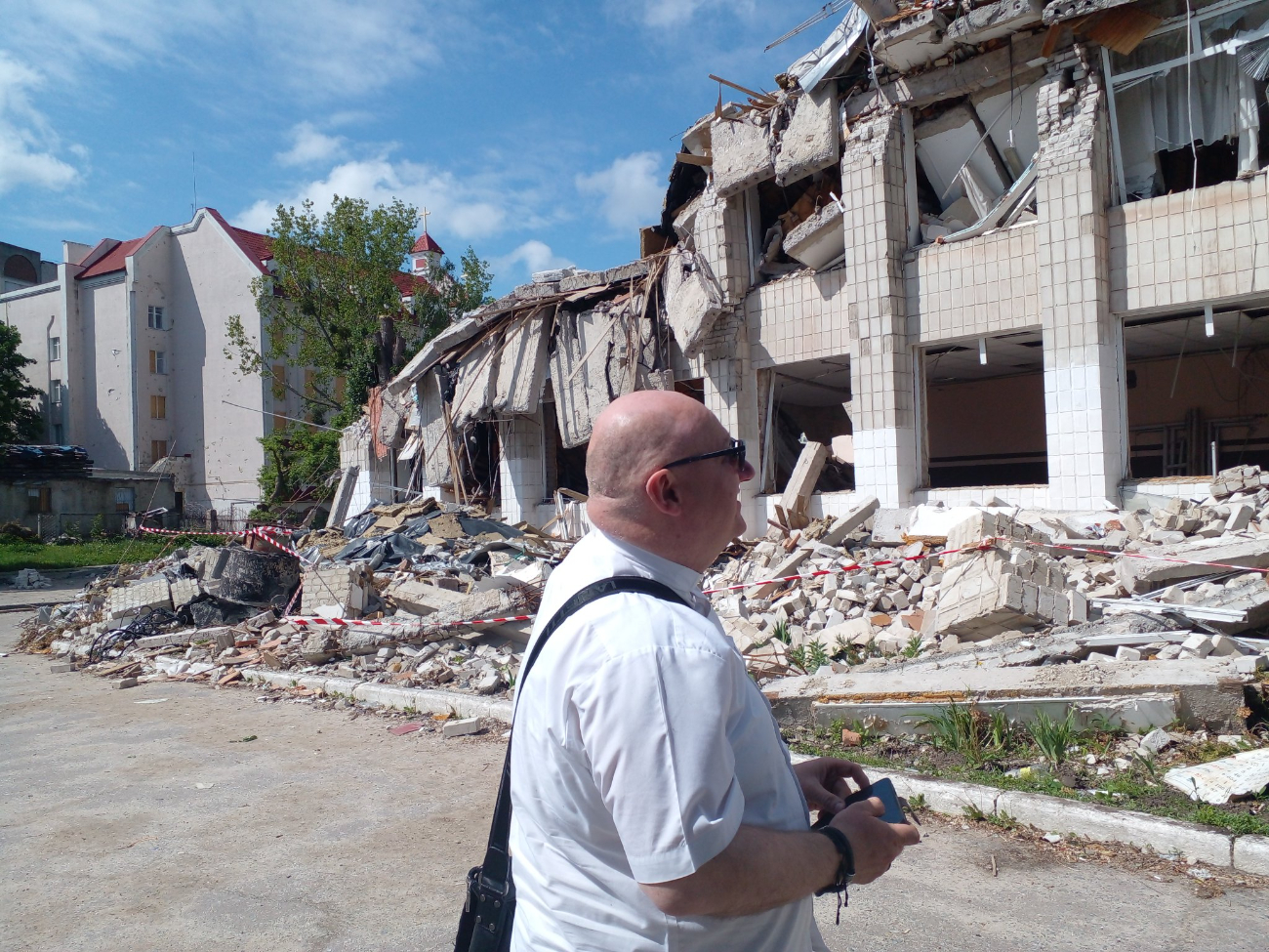 Na własne oczy widział skutki wojny ZDJĘCIA