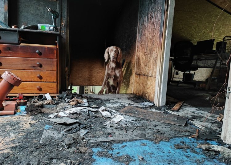 Piorun uderzył w dom. Zniszczenia są ogromne