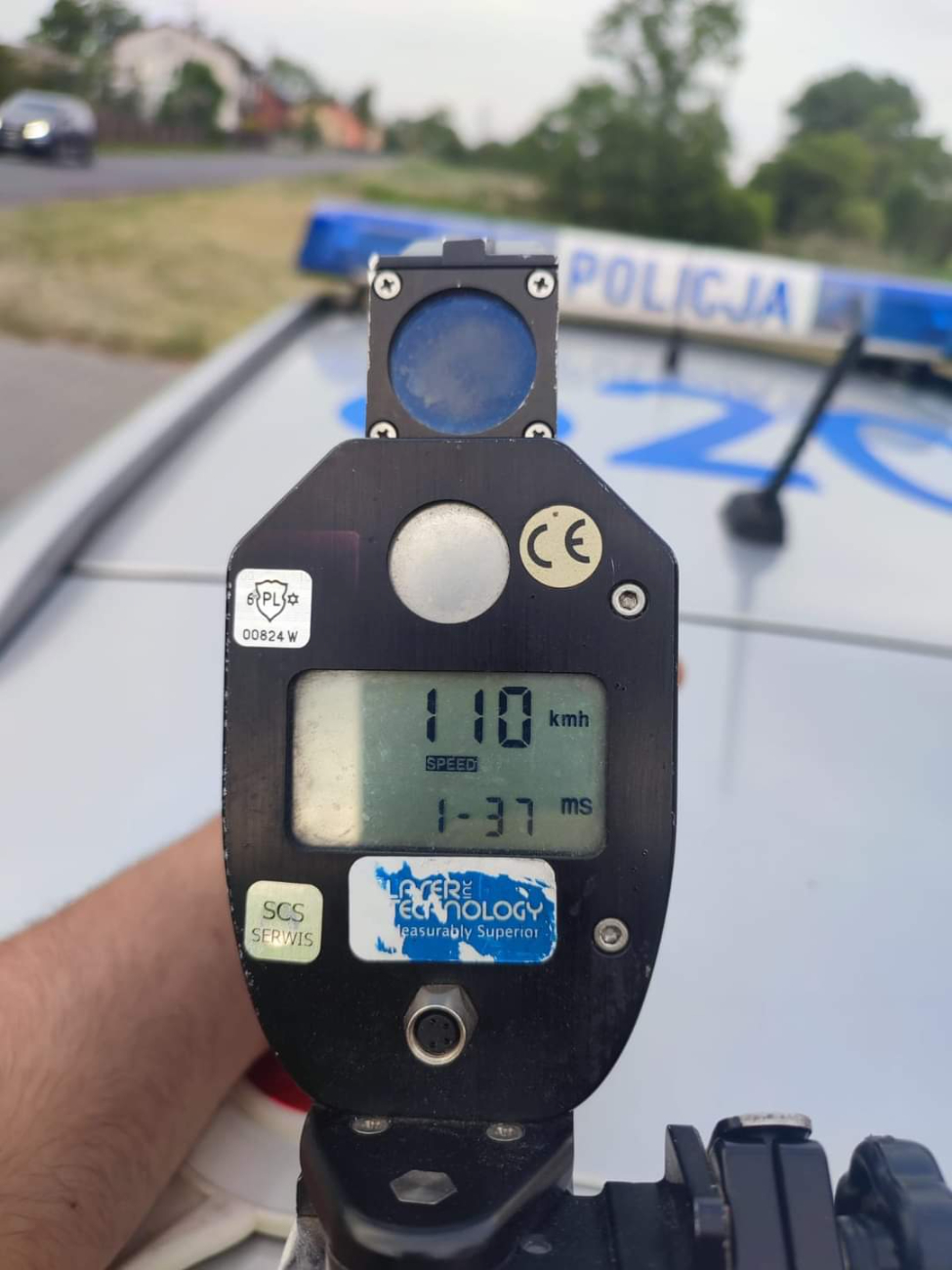 Miał 110 km/h. Zatrzymali prawo jazdy