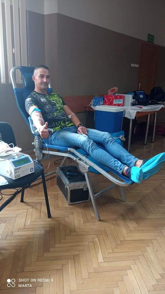 Krew dla małego Adasia