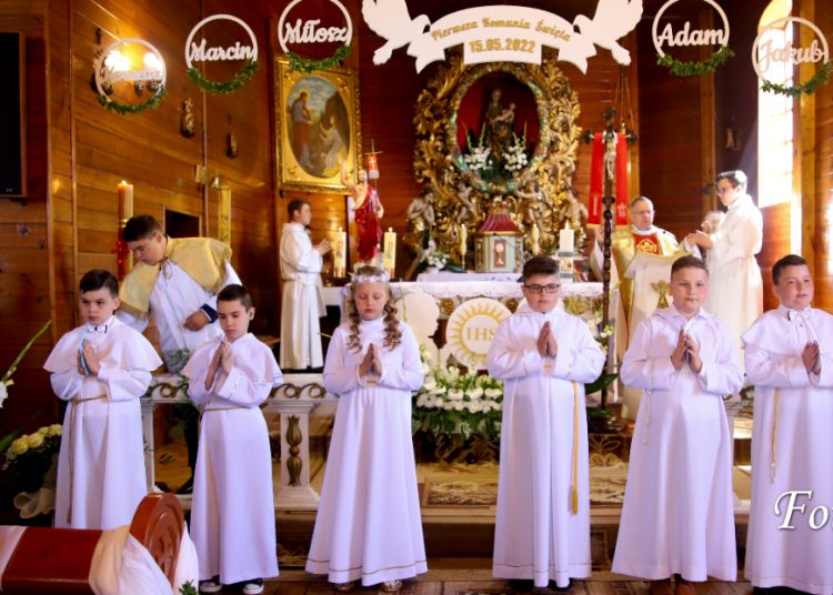 Komunia w Brudzewie. Zobacz zdjęcia