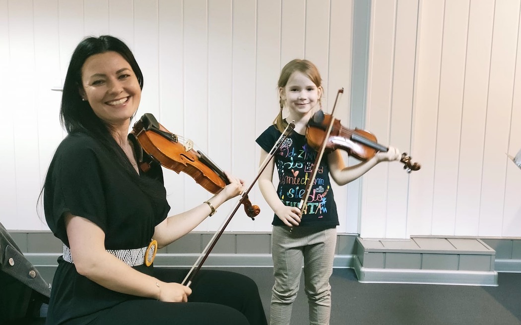 Skrzypkowie doskonalili się podczas warsztatów