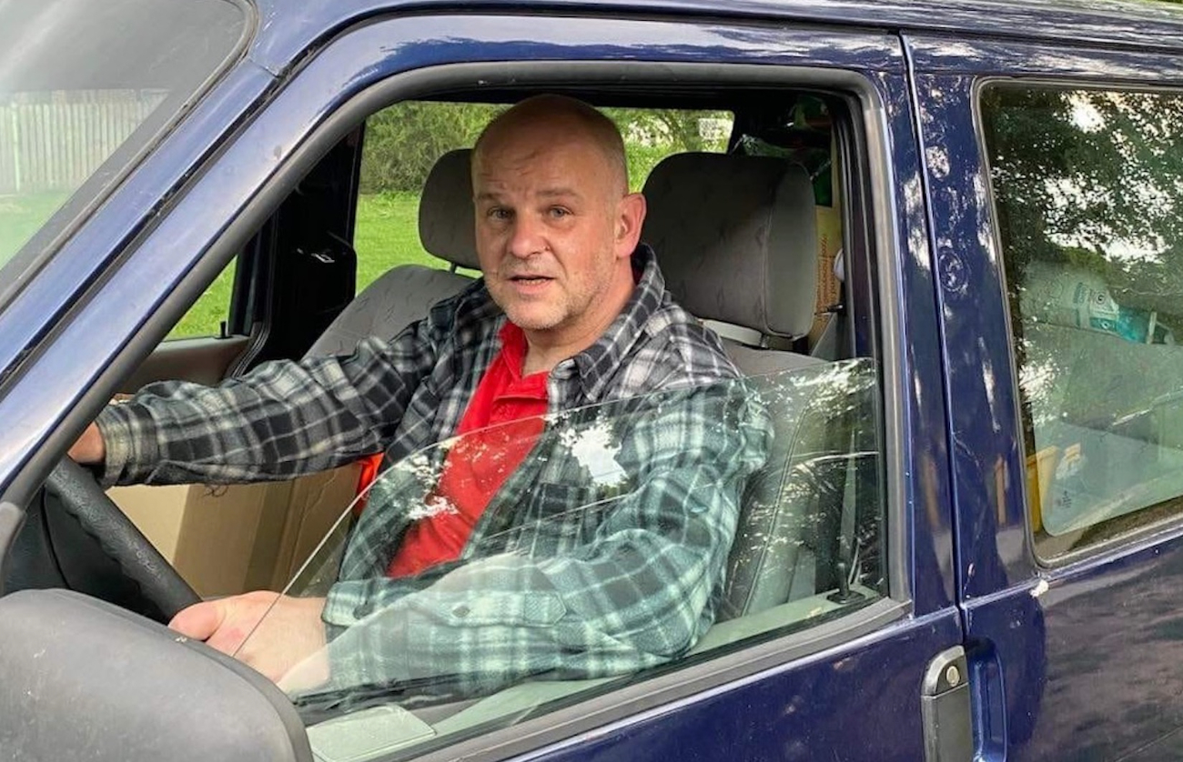 Proboszcz zawiózł piętnasty transport dla Ukrainy