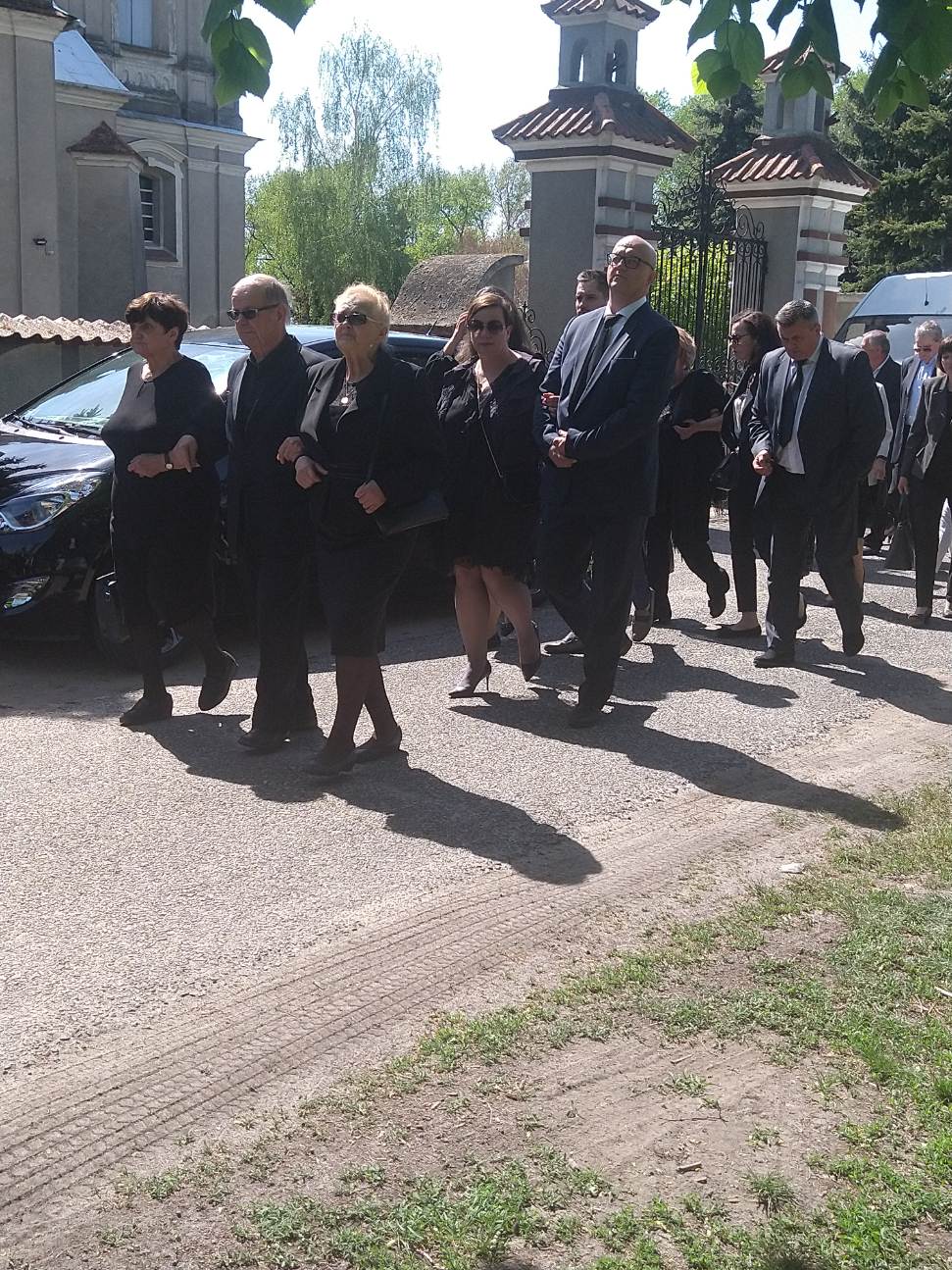 Pogrzeb Radnego Gminy Lądek śp. Jerzego Czechowskiego