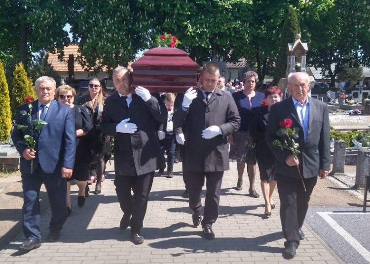 Pogrzeb Radnego Gminy Lądek śp. Jerzego Czechowskiego