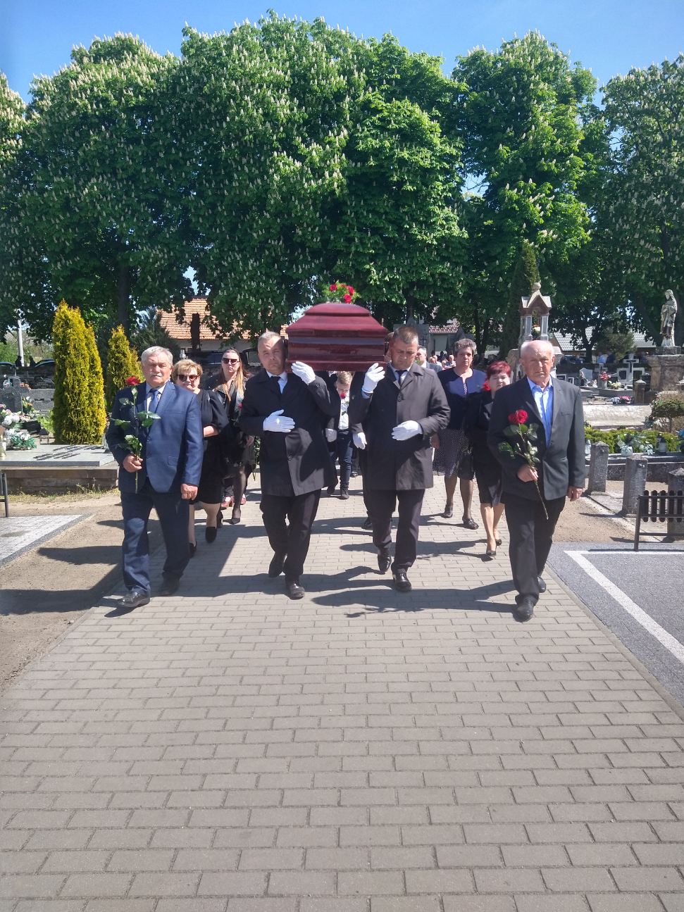 Pogrzeb Radnego Gminy Lądek śp. Jerzego Czechowskiego