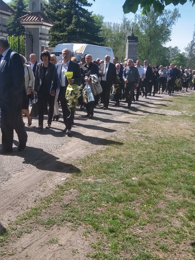 Pogrzeb Radnego Gminy Lądek śp. Jerzego Czechowskiego