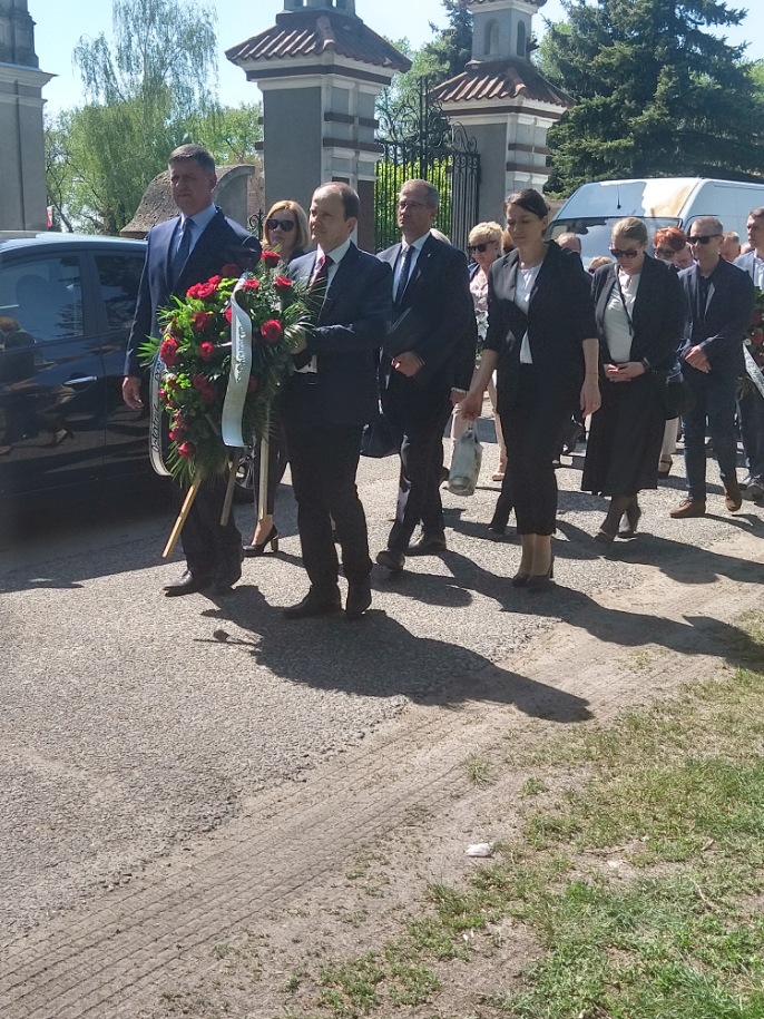 Pogrzeb Radnego Gminy Lądek śp. Jerzego Czechowskiego