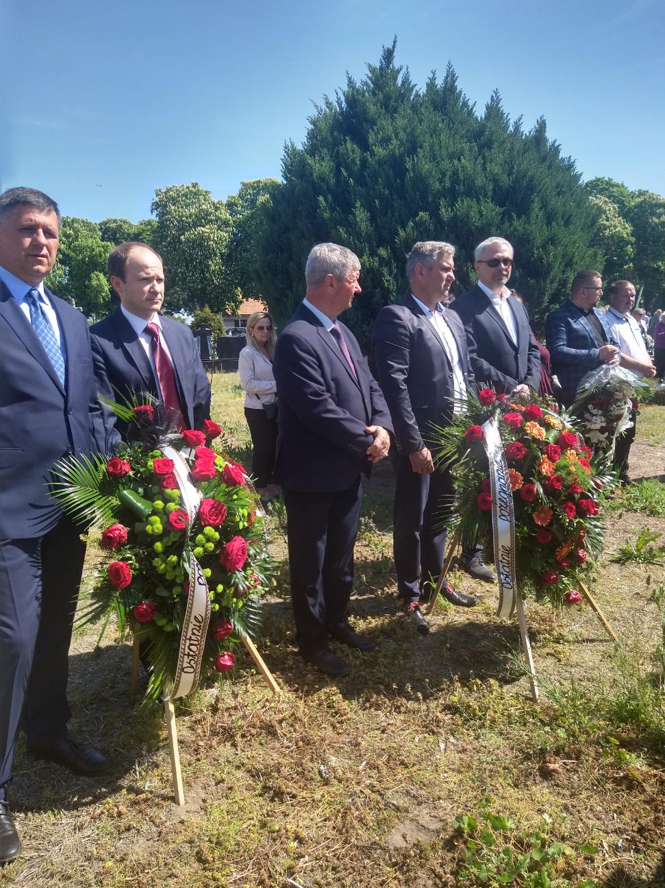 Pogrzeb Radnego Gminy Lądek śp. Jerzego Czechowskiego