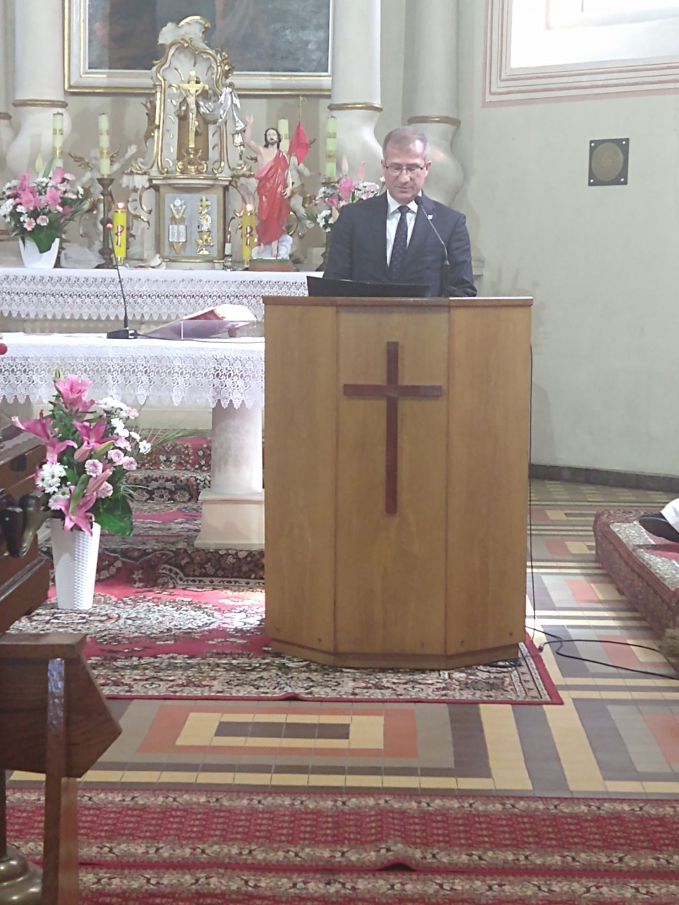 Pogrzeb Radnego Gminy Lądek śp. Jerzego Czechowskiego