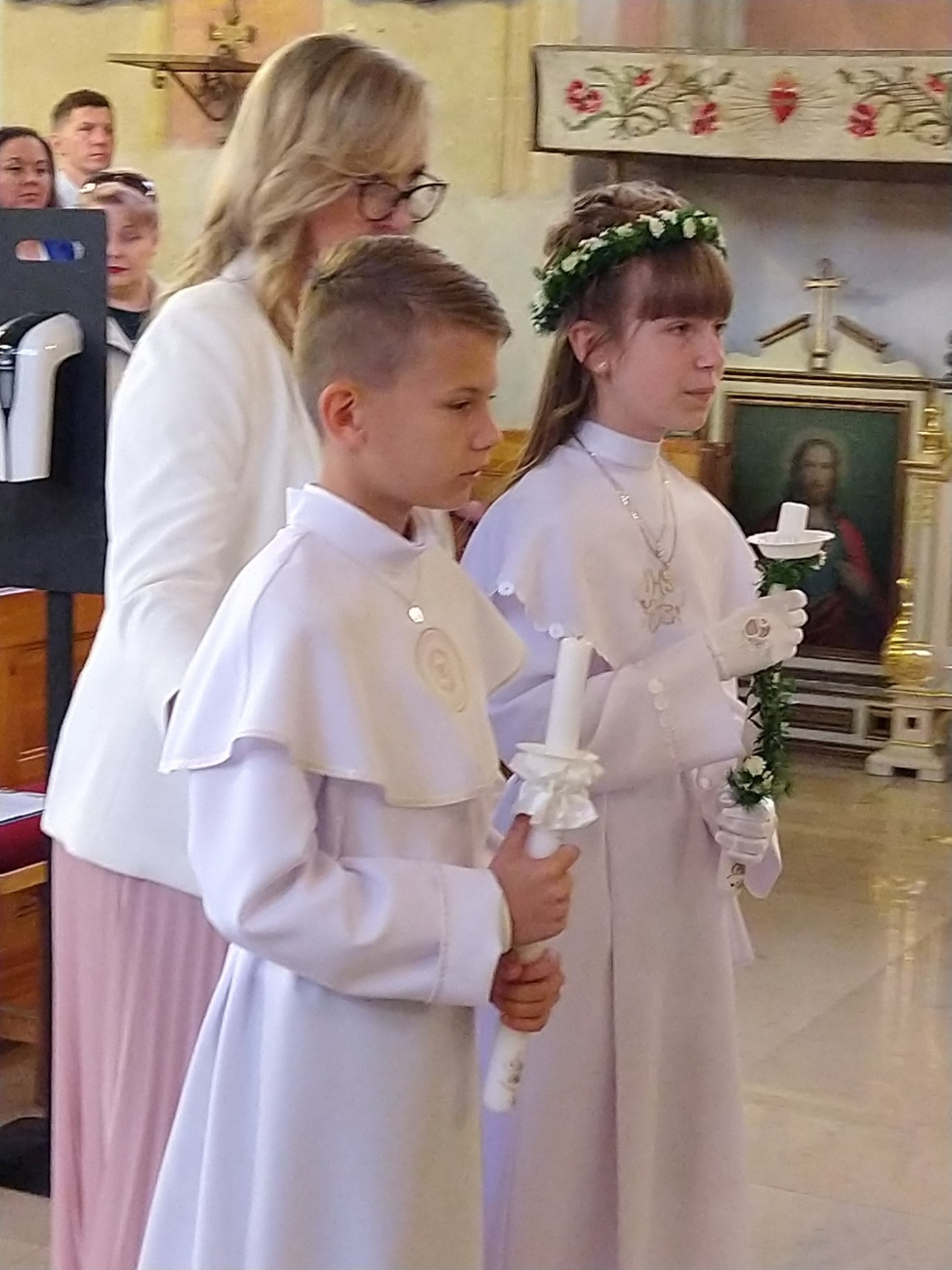 I Komunia św. w Cieninie Kościelnym