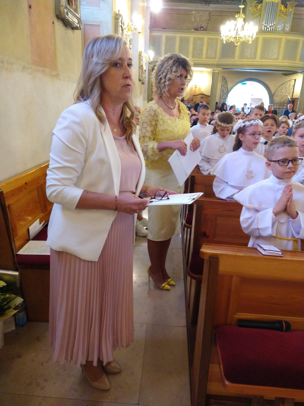 I Komunia św. w Cieninie Kościelnym