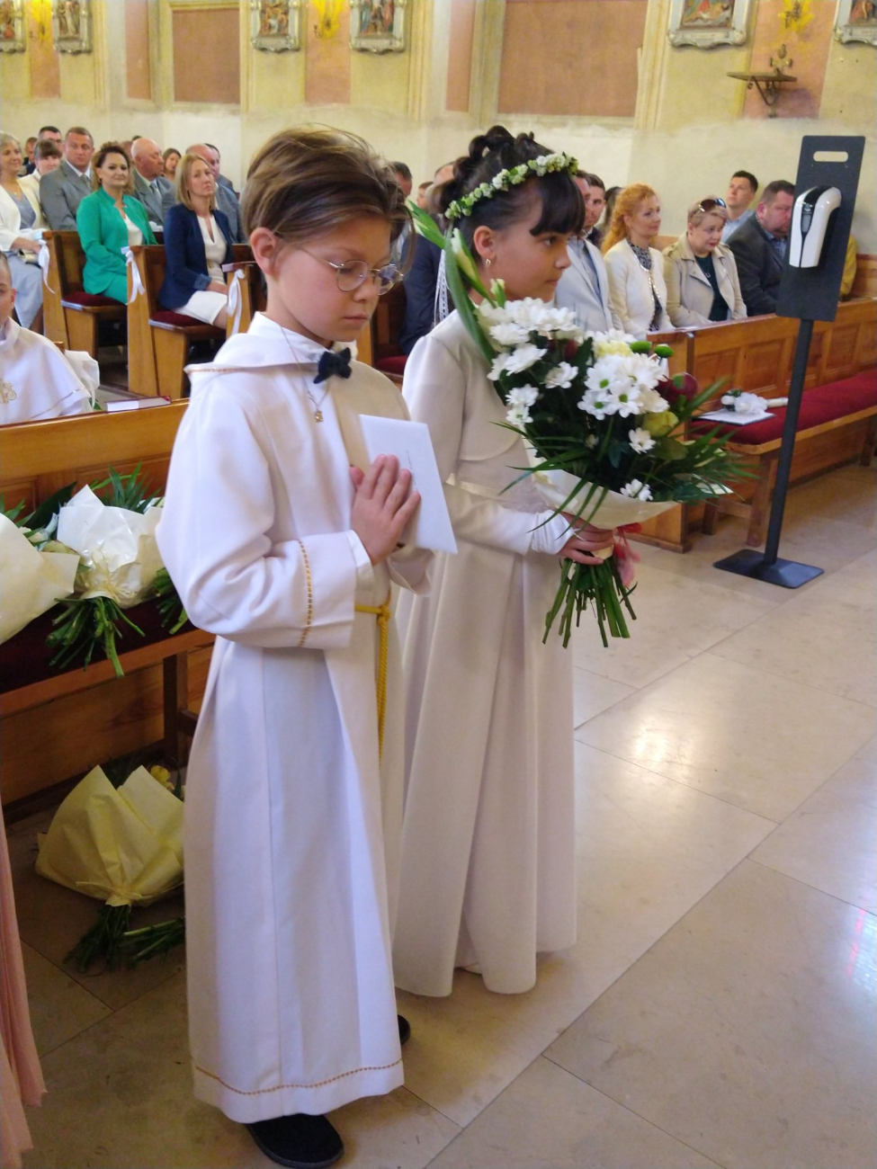 I Komunia św. w Cieninie Kościelnym