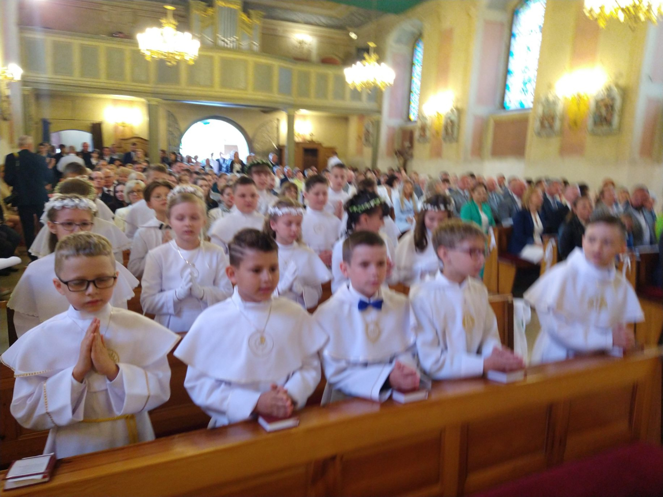 I Komunia św. w Cieninie Kościelnym