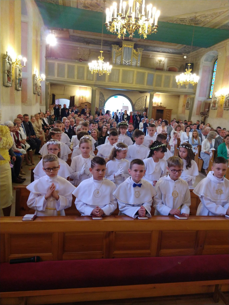 I Komunia św. w Cieninie Kościelnym