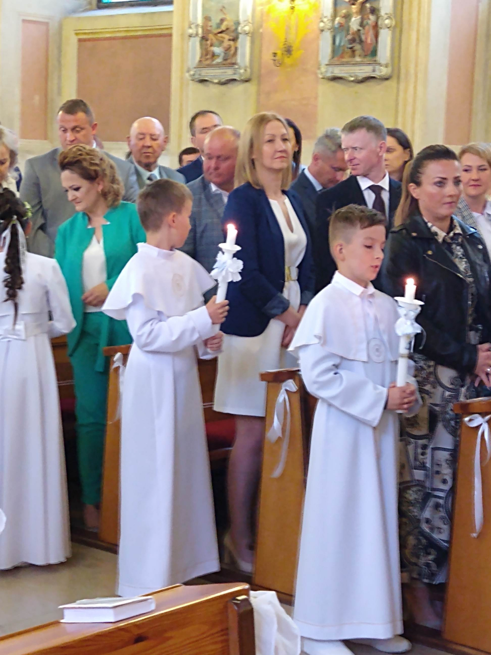 I Komunia św. w Cieninie Kościelnym